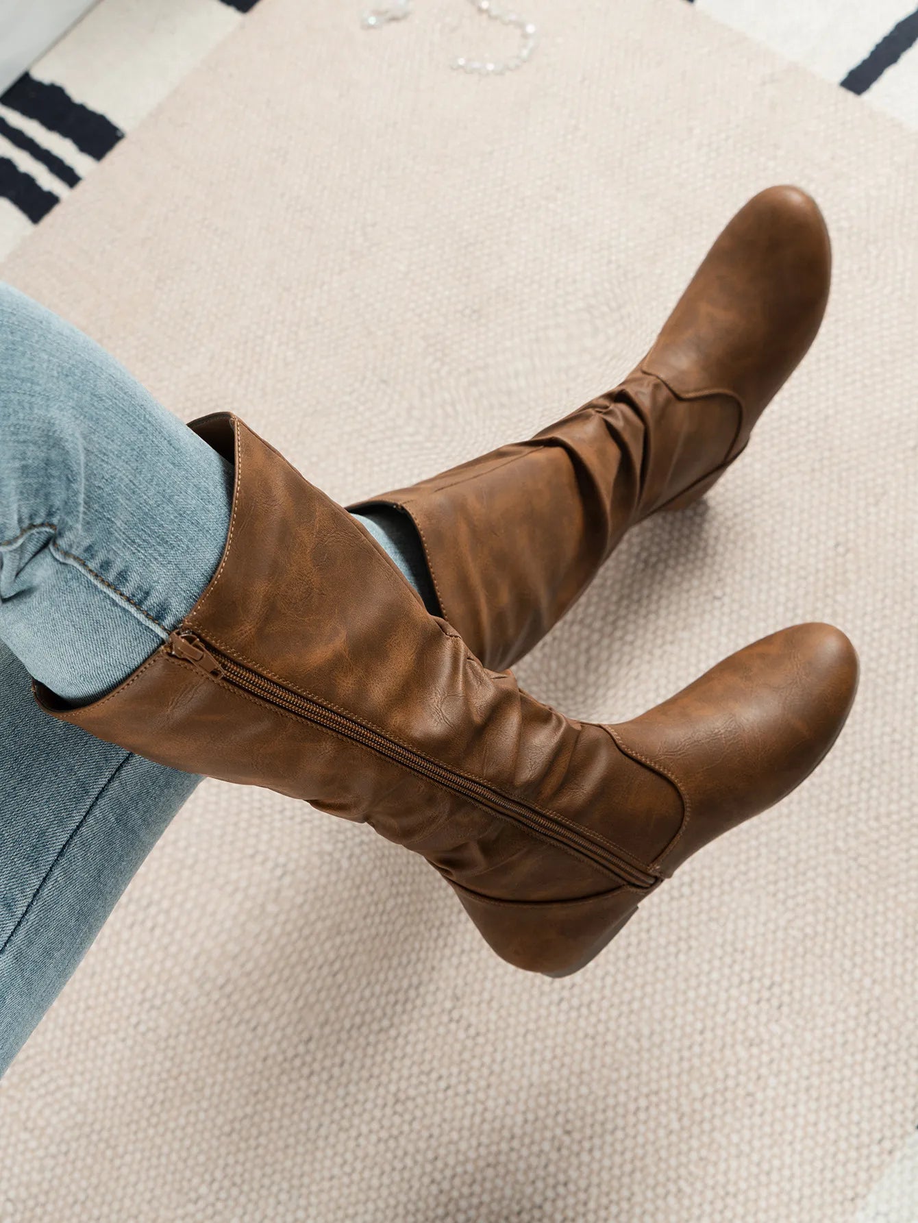 Rose | Fashion Middle Women's Western Cowboy Boot