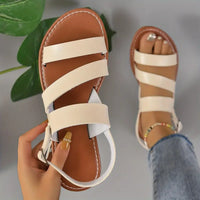 Carla® | Ankle Strap Beach Flats Sandals