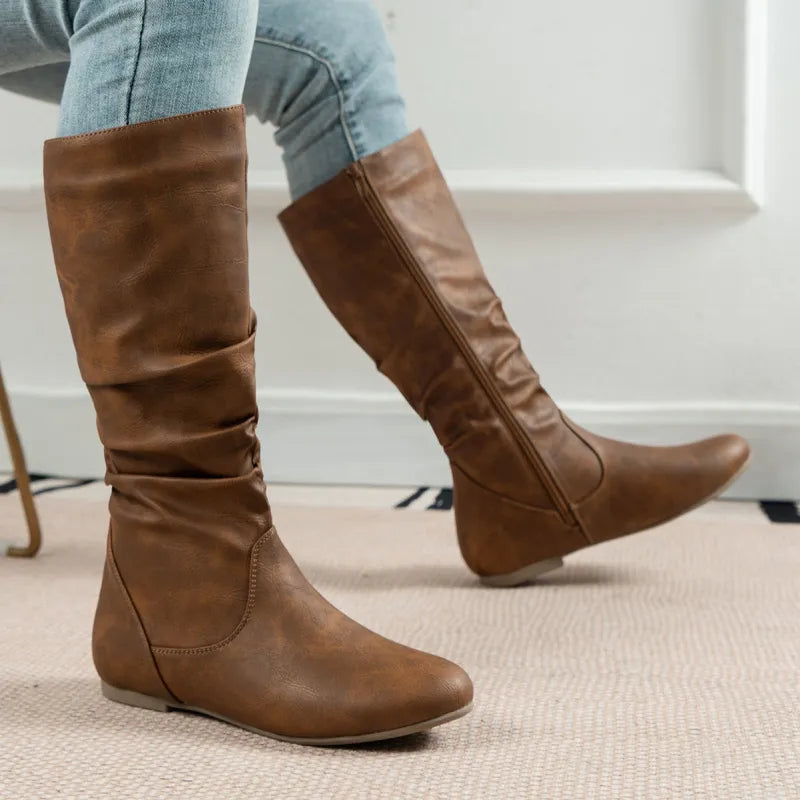 Rose | Fashion Middle Women's Western Cowboy Boot