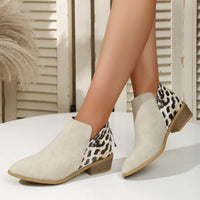 Sade | Chic Summer Leopard Print Booties