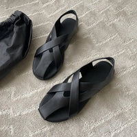Nyssa | Women’s Leather Roman Sandals