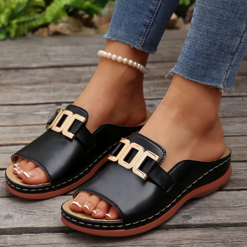 Celeste | Women’s Chunky Platform Slide Sandals