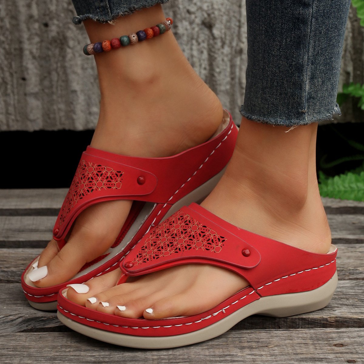 Lucía® | Orthopedic Leather Hiking Sandals