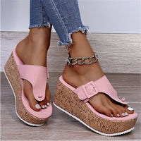 Paloma® | Toe Sandals With Cork Heel