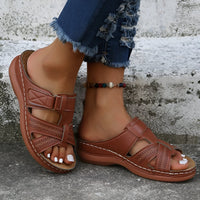 Piper® | Vintage orthopedic wedge sandal