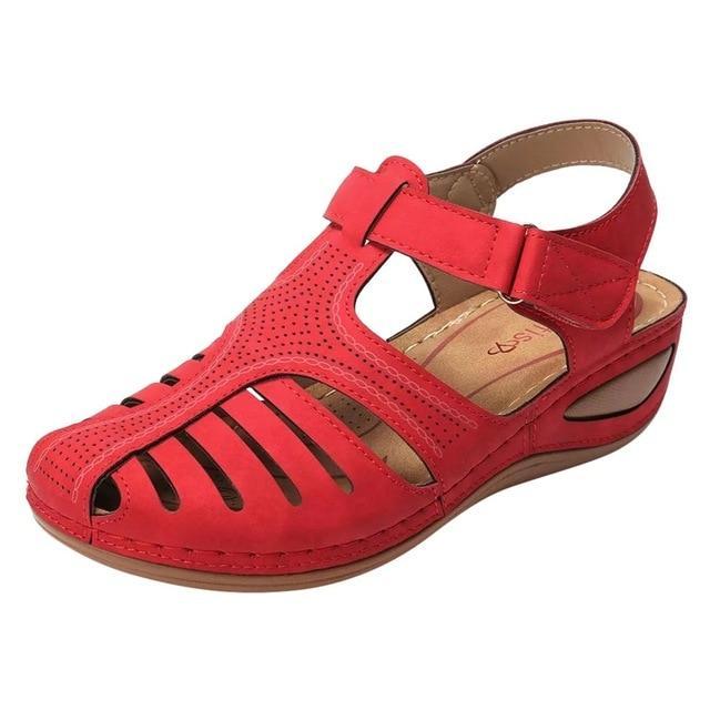 Lourdes® | Breathable Orthopedic Sandal With Low Heel And Corrective Function