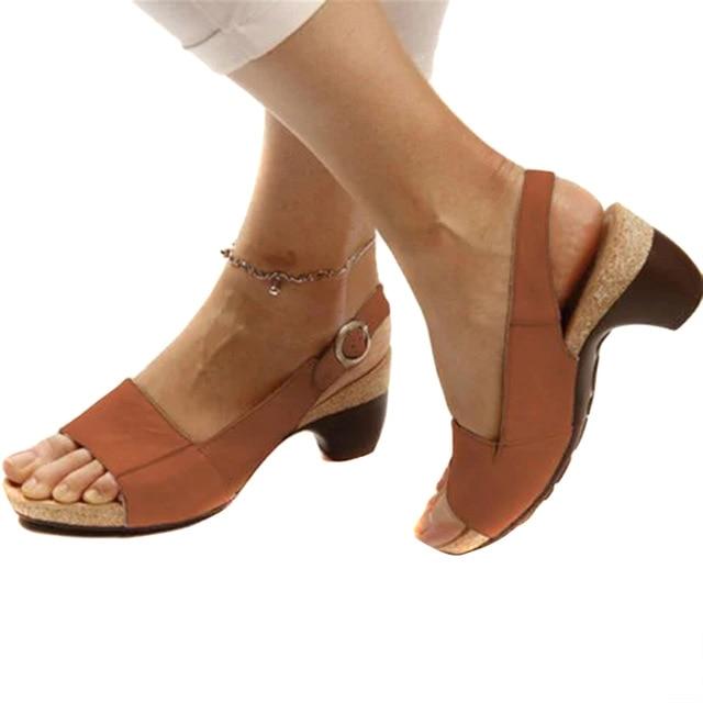 Michelle® | Heel Elegant Sandal With Extremely Stable Support Despite The Heel