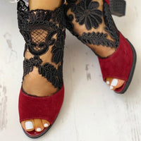 Scarlett® | Sandal with pointed heel