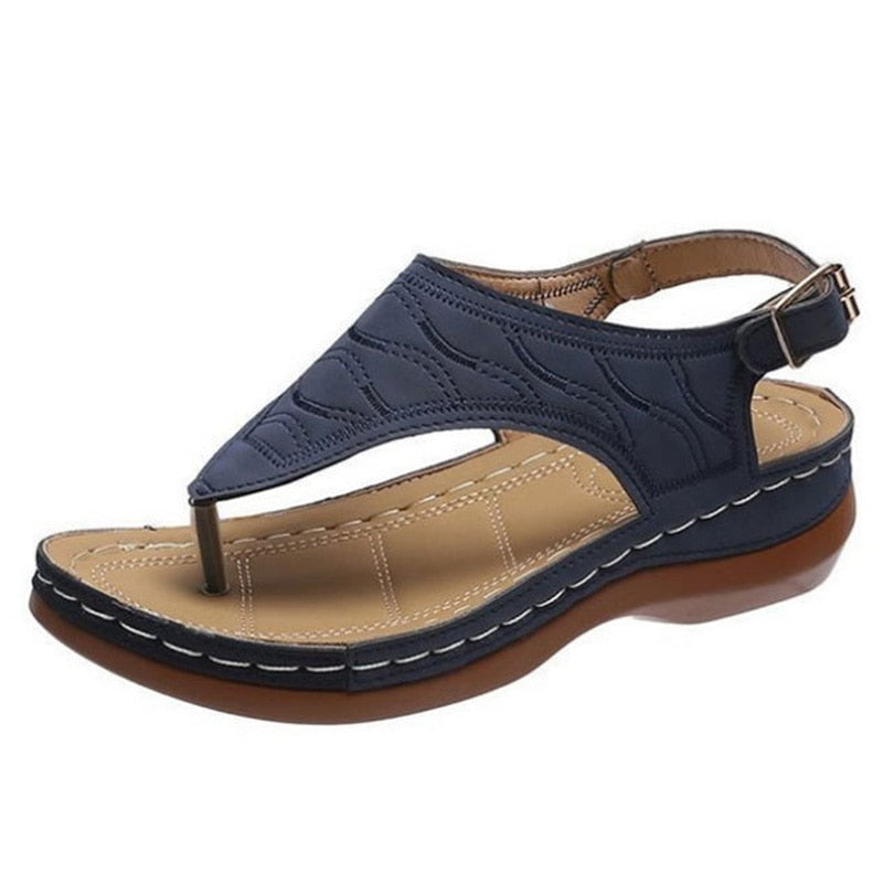 Irene® | Romanza Stylish wedge sandals for the summer beach look