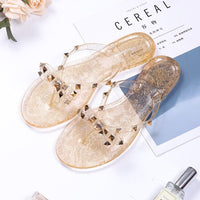 Nikki® | Studded Bow-Knot Flip-Flops Sandals